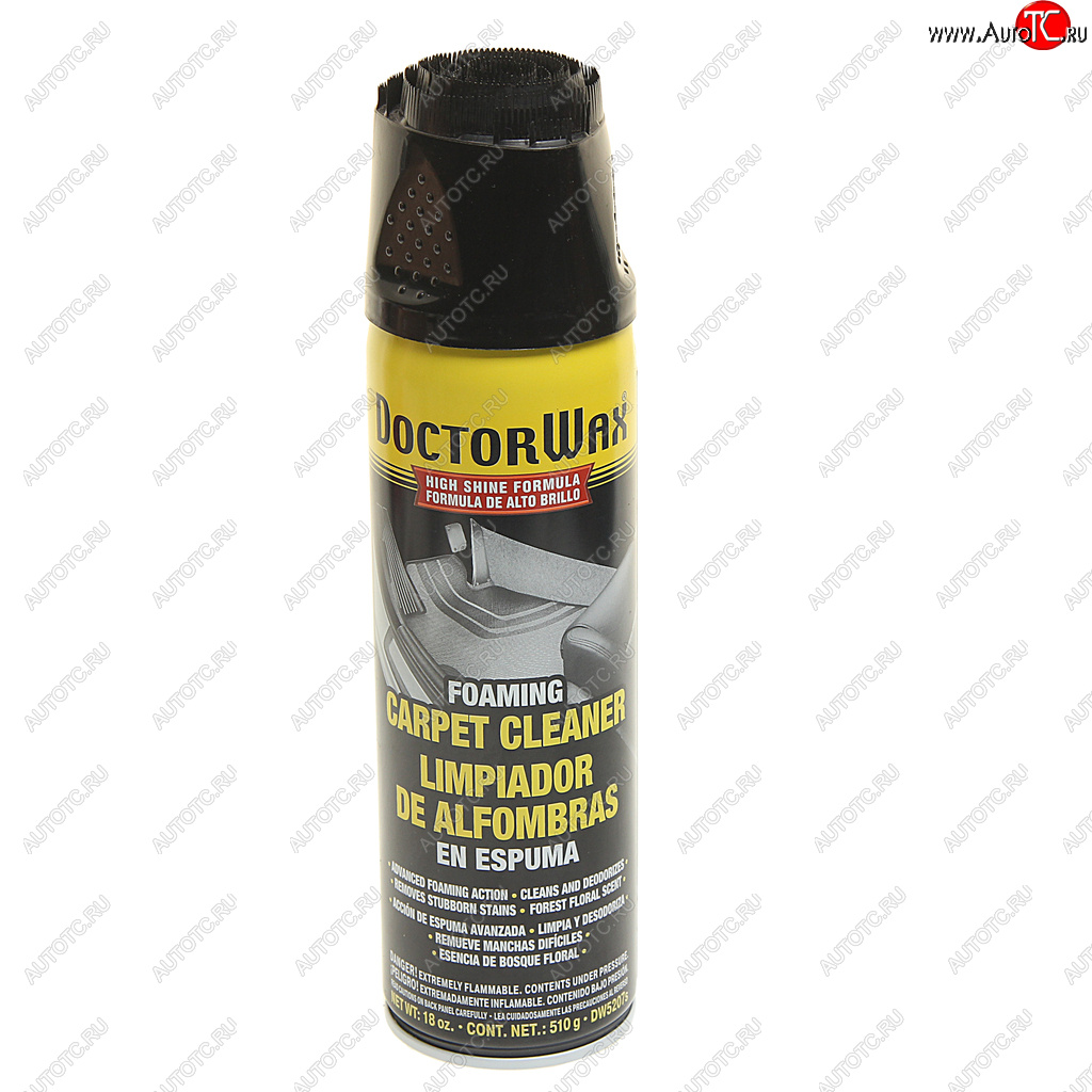 869 р. Очиститель обивки салона (сухая химчистка) аэрозоль 335мл DOCTOR WAX DOCTOR WAX dw5207s  с доставкой в г. Майкоп