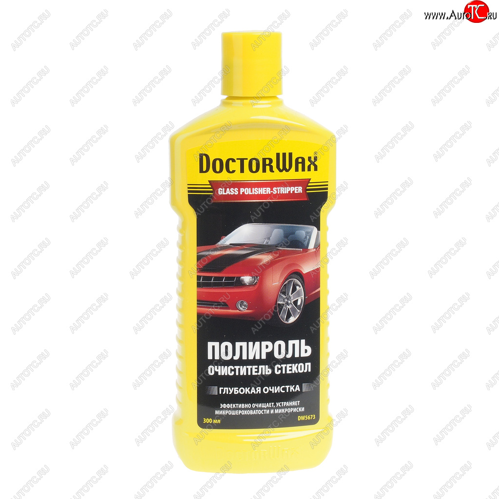 739 р. Полироль очиститель стекол 300мл DOCTOR WAX DOCTOR WAX dw5673  с доставкой в г. Майкоп