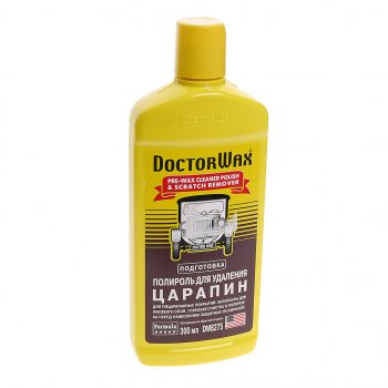 869 р. Полироль кузова для удаления мелких царапин 300мл DOCTOR WAX DOCTOR WAX dw8275  с доставкой в г. Майкоп. Увеличить фотографию 1