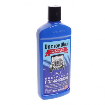 689 р. Полироль кузова с тефлоном синяя 300мл DOCTOR WAX DOCTOR WAX dw8441  с доставкой в г. Майкоп. Увеличить фотографию 1