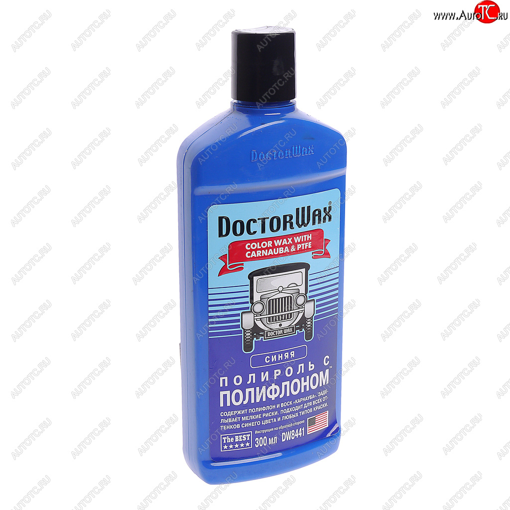 689 р. Полироль кузова с тефлоном синяя 300мл DOCTOR WAX DOCTOR WAX dw8441  с доставкой в г. Майкоп