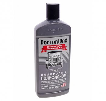 749 р. Полироль кузова с тефлоном серая 300мл DOCTOR WAX DOCTOR WAX dw8457  с доставкой в г. Майкоп. Увеличить фотографию 1