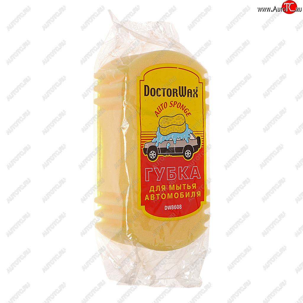 237 р. Губка DOCTOR WAX для мытья 12х25х7см HI-GEAR DOCTOR WAX HI-GEAR dw8608  с доставкой в г. Майкоп