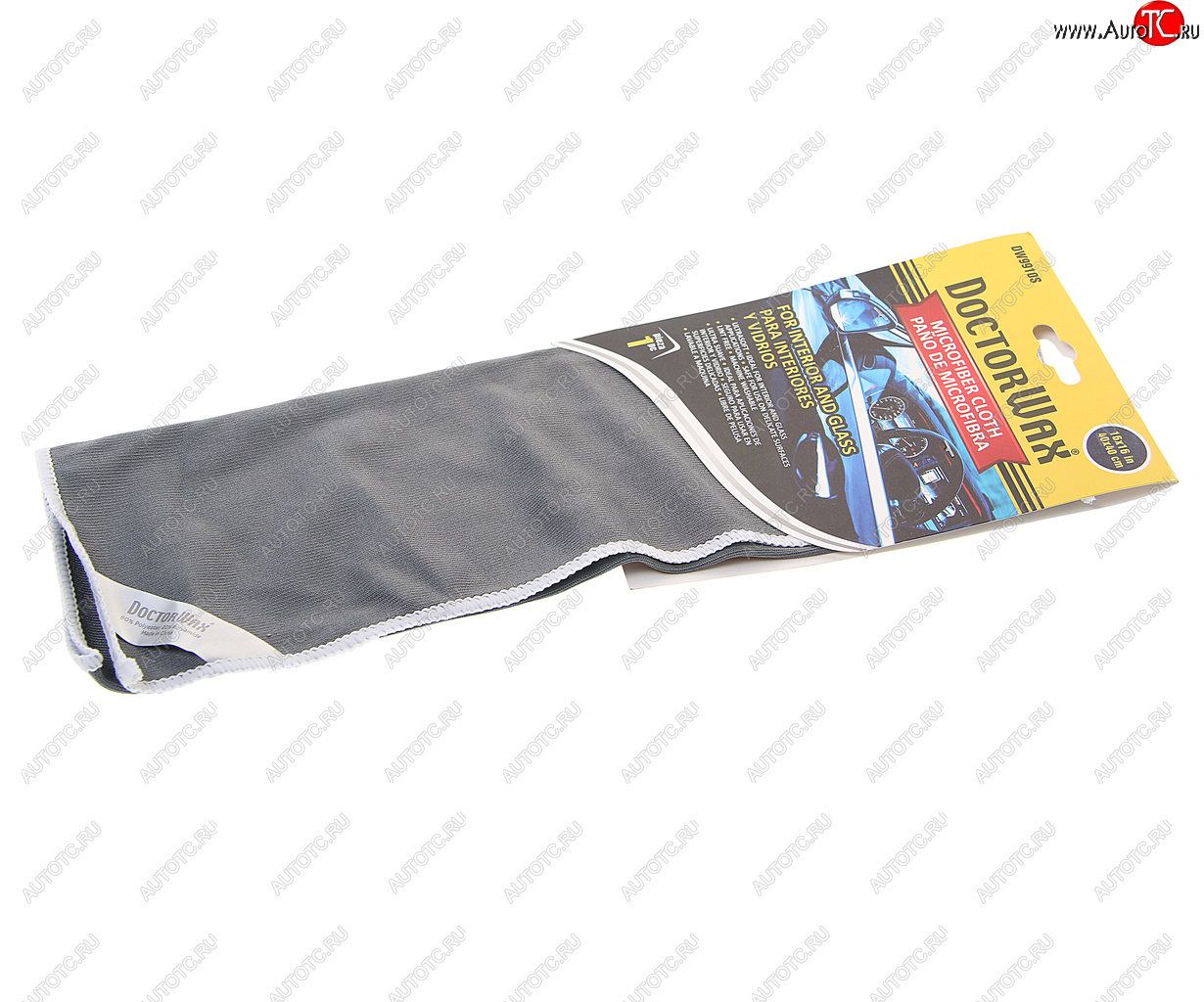 220 р. Салфетка микрофибра для стекол 40х40см DOCTOR WAX DOCTOR WAX dw9910s DOCTOR WAX dw9910s  с доставкой в г. Майкоп