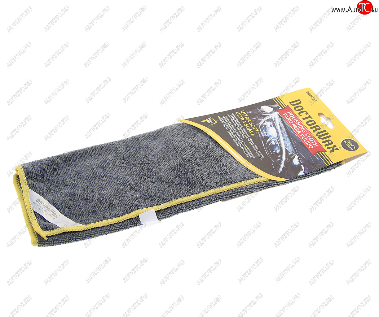 226 р. Салфетка микрофибра для полировки 40х40см DOCTOR WAX DOCTOR WAX dw9915s  с доставкой в г. Майкоп