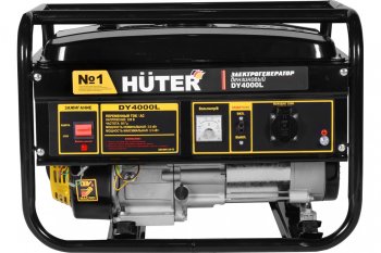 28 999 р. Бензогенератор 3.0кВт 4такт. расх.=0.4лкВтч. бак=15л HUTER HUTER dy4000l  с доставкой в г. Майкоп. Увеличить фотографию 2