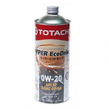 1 299 р. Масло моторное HYPER ECODRIVE SPGF-6A 0W20 синт.1л TOTACHI TOTACHI e0101  с доставкой в г. Майкоп. Увеличить фотографию 1