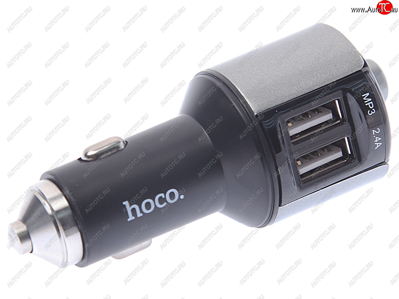 1 179 р. Устройство зарядное в прикуриватель с трансмиттером (bluetooth,hands free) HOCO HOCO e19 black HOCO e19 black  с доставкой в г. Майкоп
