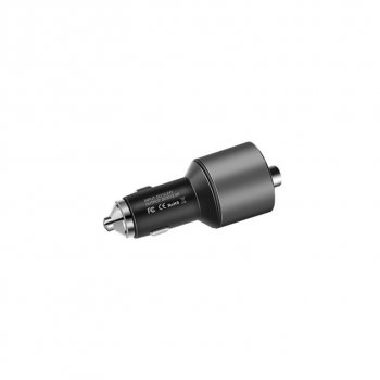 1 259 р. Устройство зарядное в прикуриватель с трансмиттером (bluetooth,hands free) HOCO HOCO e19 metal gray  с доставкой в г. Майкоп. Увеличить фотографию 5