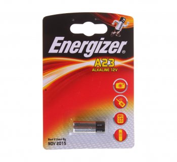 188 р. Батарейка A23 3LR50 12V (пульт сигнализации) блистер 1шт. Alkaline ENERGIZER ENERGIZER e23a bc1  с доставкой в г. Майкоп. Увеличить фотографию 1