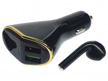 1 039 р. Устройство зарядное в прикуриватель 2USB 12V HOCO HOCO e47 black HOCO e47 black  с доставкой в г. Майкоп. Увеличить фотографию 4