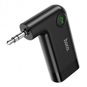 699 р. Адаптер Bluetooth автомобильный черный HOCO HOCO e53 black HOCO e53 black  с доставкой в г. Майкоп. Увеличить фотографию 1