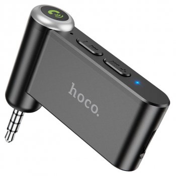 669 р. Адаптер Bluetooth автомобильный универсальный HOCO HOCO e58 black  с доставкой в г. Майкоп. Увеличить фотографию 1