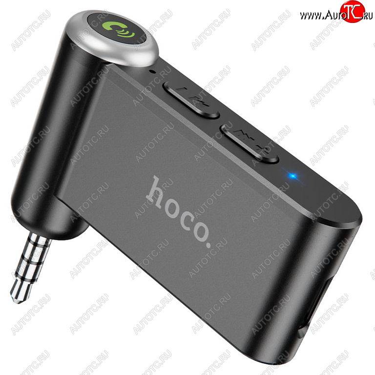 669 р. Адаптер Bluetooth автомобильный универсальный HOCO HOCO e58 black  с доставкой в г. Майкоп