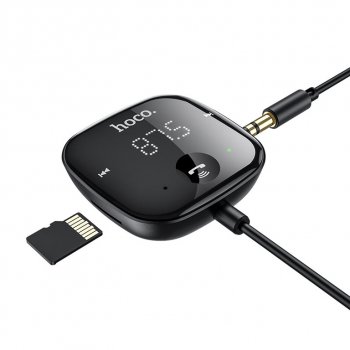 839 р. Модулятор FM плеер bluetooth HOCO HOCO e65 black  с доставкой в г. Майкоп. Увеличить фотографию 5