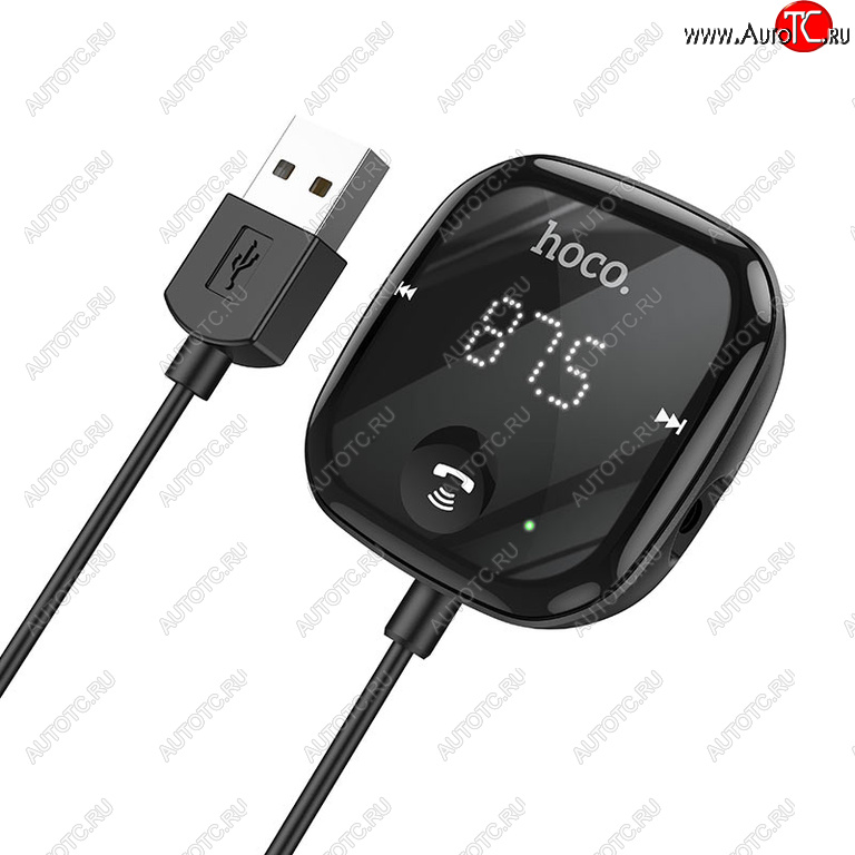 839 р. Модулятор FM плеер bluetooth HOCO HOCO e65 black  с доставкой в г. Майкоп