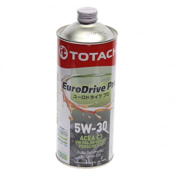 1 669 р. Масло моторное EURODRIVE PRO LL C3SN 5W30 синт.1л TOTACHI TOTACHI e7801  с доставкой в г. Майкоп. Увеличить фотографию 1