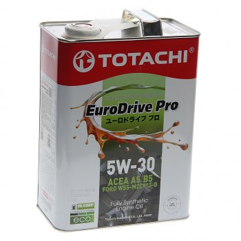 5 399 р. Масло моторное EURODRIVE PRO FE A5B5 5W30 синт.4л TOTACHI TOTACHI e7904  с доставкой в г. Майкоп. Увеличить фотографию 1