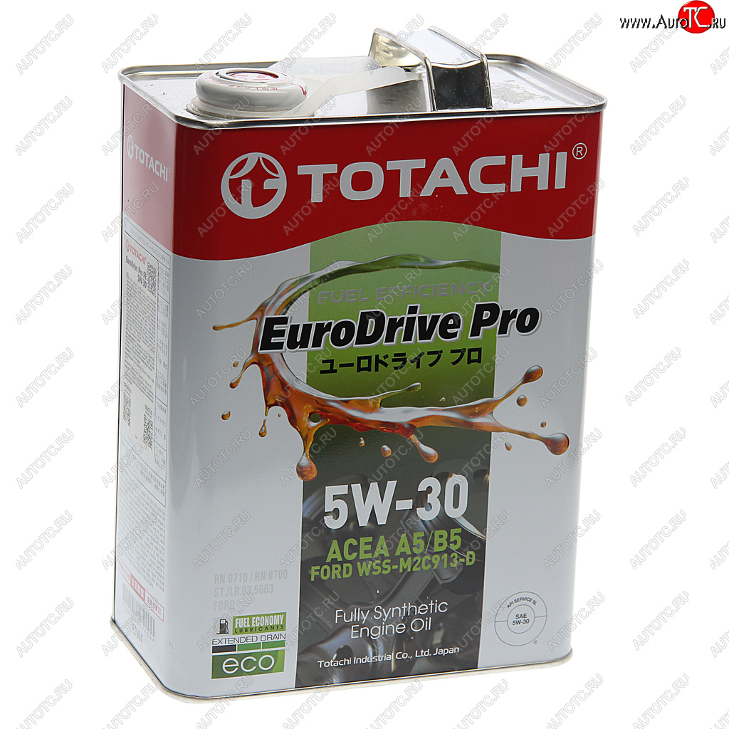 5 399 р. Масло моторное EURODRIVE PRO FE A5B5 5W30 синт.4л TOTACHI TOTACHI e7904  с доставкой в г. Майкоп