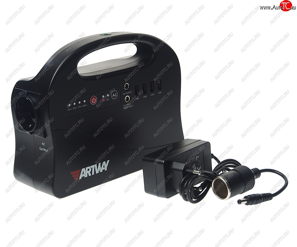 14 899 р. Аккумулятор внешний 39600мАч 220V многофункциональный ARTWAY ARTWAY ea-146is  с доставкой в г. Майкоп