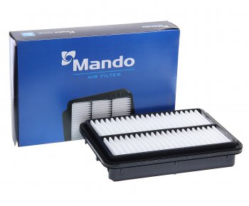 329 р. Фильтр воздушный HYUNDAI Santa Fe (00-) (2.0) MANDO MANDO eaf00053m  с доставкой в г. Майкоп. Увеличить фотографию 1