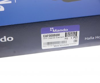 579 р. Фильтр воздушный HYUNDAI Grandeur,XG KIA Opirus (03-) MANDO MANDO eaf00086m MANDO eaf00086m  с доставкой в г. Майкоп. Увеличить фотографию 2