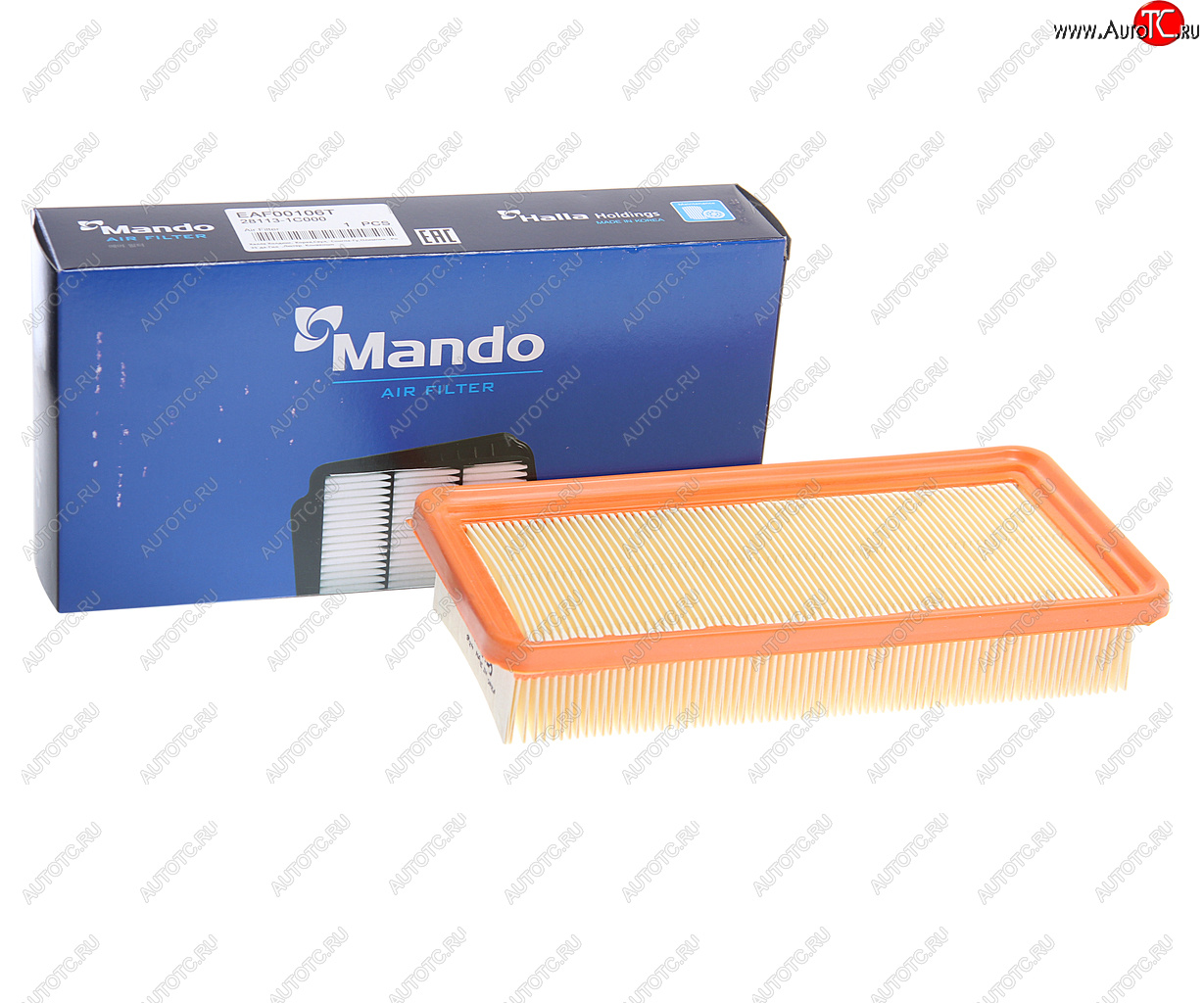 519 р. Фильтр воздушный HYUNDAI Getz (02-) MANDO MANDO eaf00106t  с доставкой в г. Майкоп