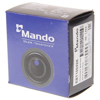 839 р. Ролик ГРМ KIA Bongo 3 (06-),Carnival (00-) (2.9) обводной MANDO MANDO ebt10042k MANDO ebt10042k  с доставкой в г. Майкоп. Увеличить фотографию 3