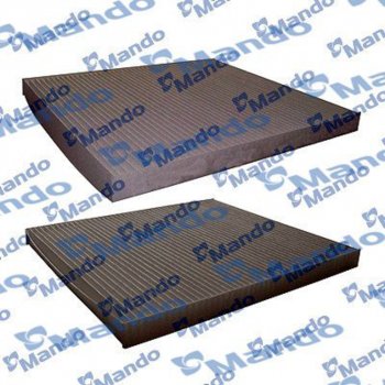 569 р. Фильтр воздушный салона KIA Cerato (04-),Carnival (05-),Sorento (09-) MANDO MANDO ecf00018m  с доставкой в г. Майкоп. Увеличить фотографию 3
