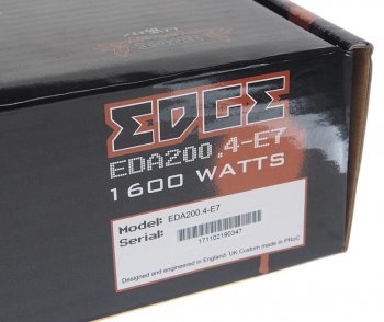16 749 р. Усилитель автомобильный 4х150Вт EDGE EDGE eda200.4-e7  с доставкой в г. Майкоп. Увеличить фотографию 4