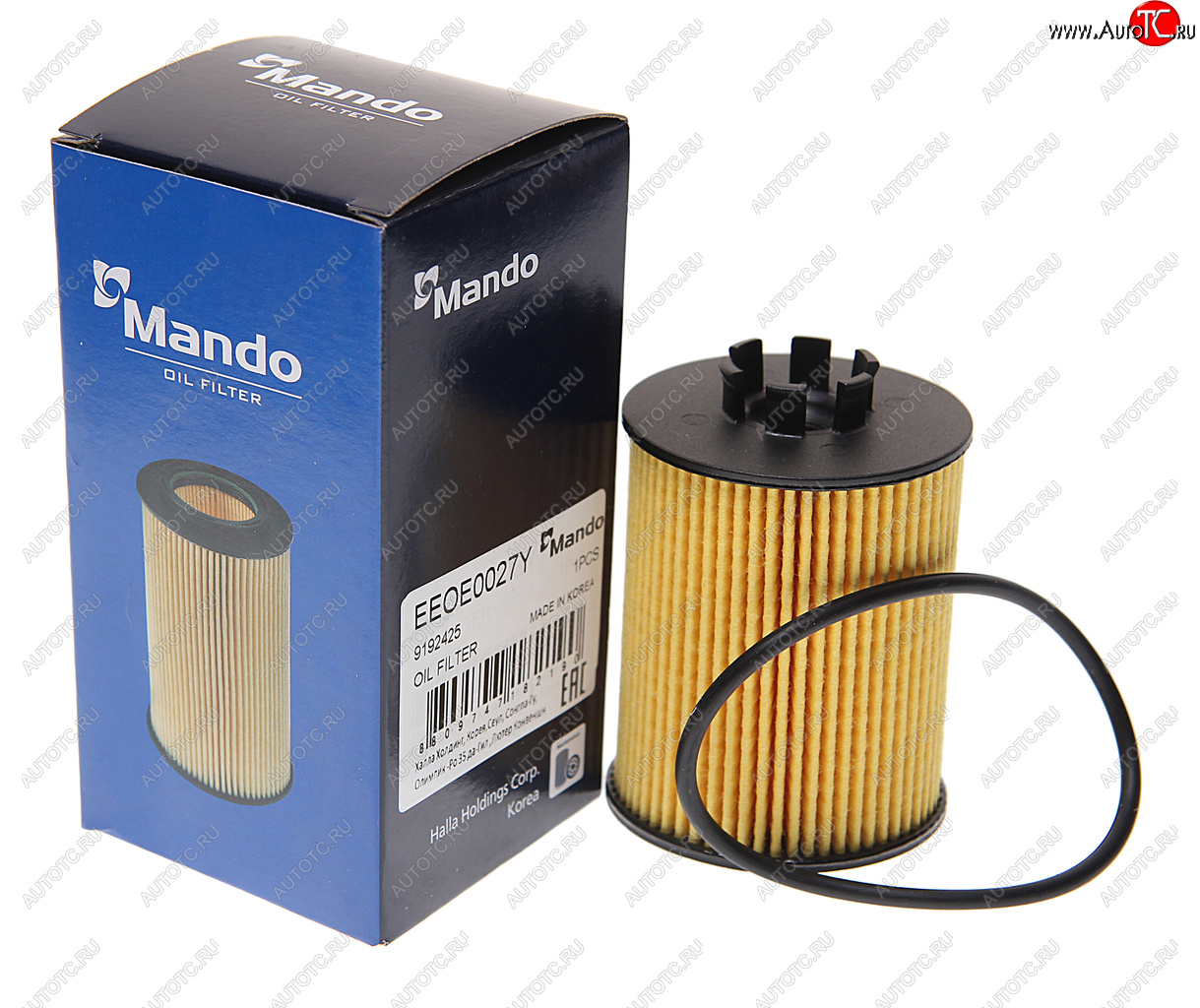 299 р. Фильтр масляный OPEL Agila A (00-08),Astra H (04-),Corsa C (00-06) MANDO MANDO eeoe0027y  с доставкой в г. Майкоп