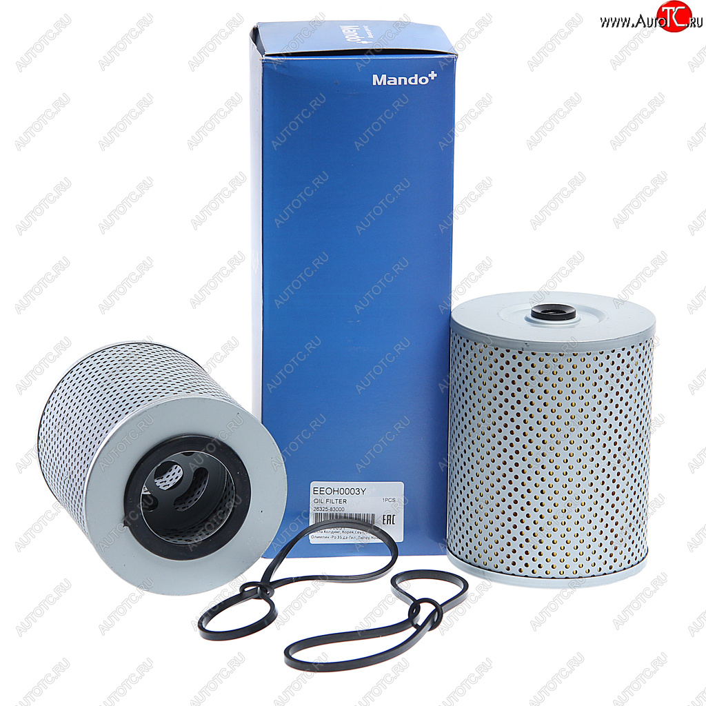 2 569 р. Фильтр масляный HYUNDAI HD170,270,450,AeroSpace дв.D6ACAVABDD комплект MANDO MANDO eeoh0003y  с доставкой в г. Майкоп