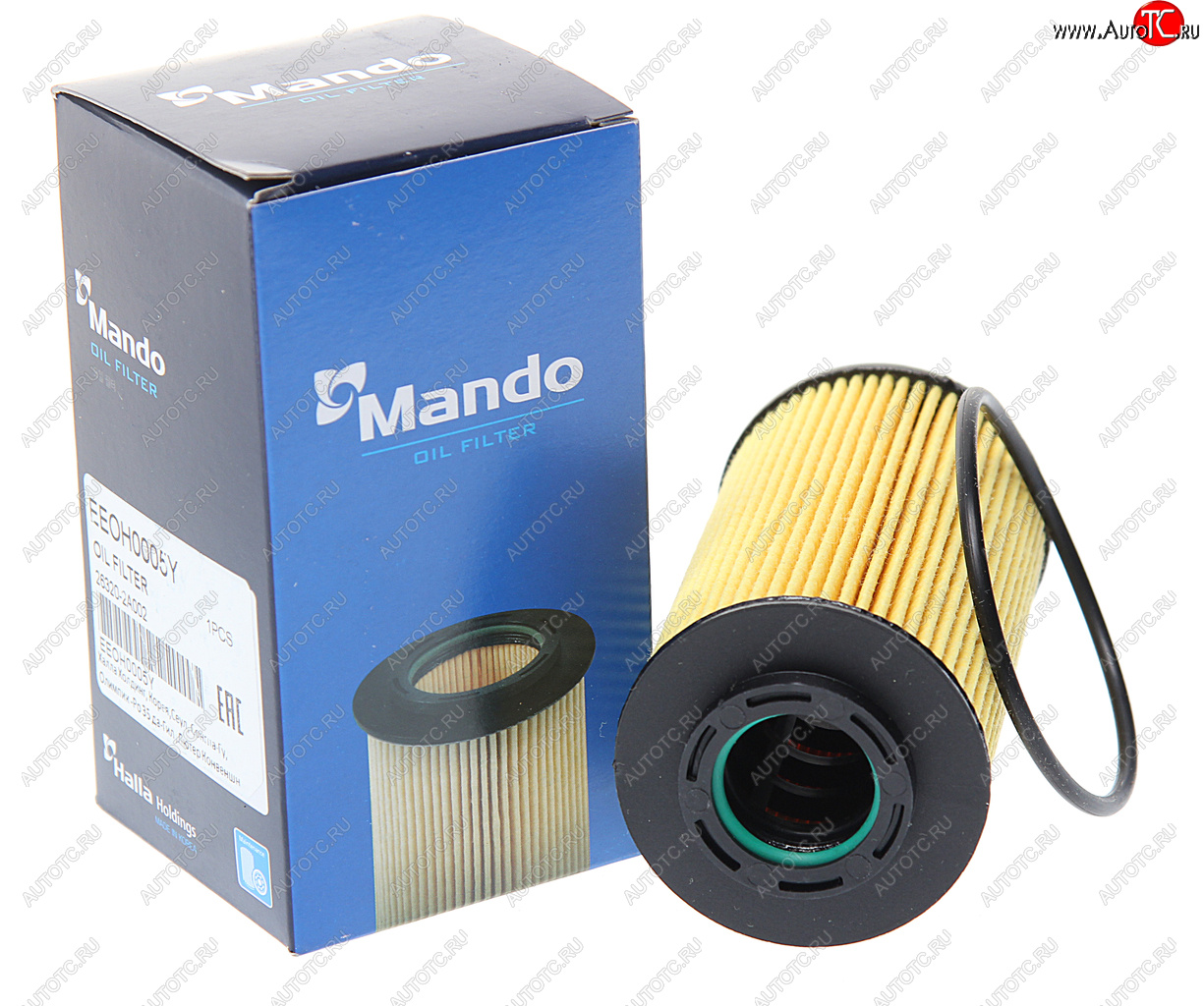 339 р. Фильтр масляный HYUNDAI i30 KIA Rio (05-),Cerato,Ceed MANDO MANDO eeoh0005y  с доставкой в г. Майкоп