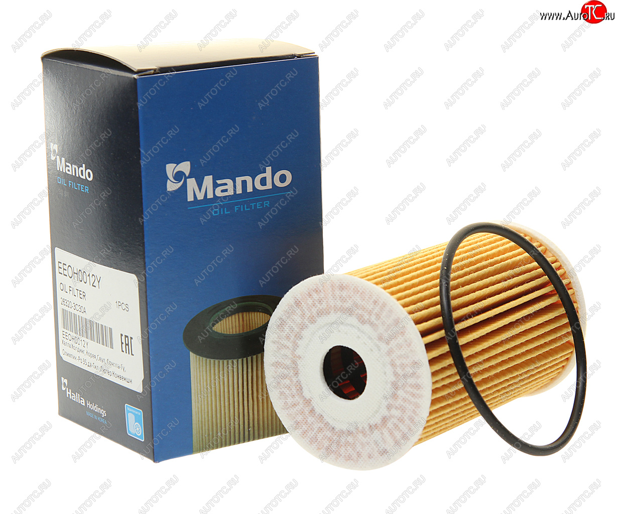 379 р. Фильтр масляный HYUNDAI i30 KIA Soul (1.41.6 CRDI) MANDO MANDO eeoh0012y  с доставкой в г. Майкоп
