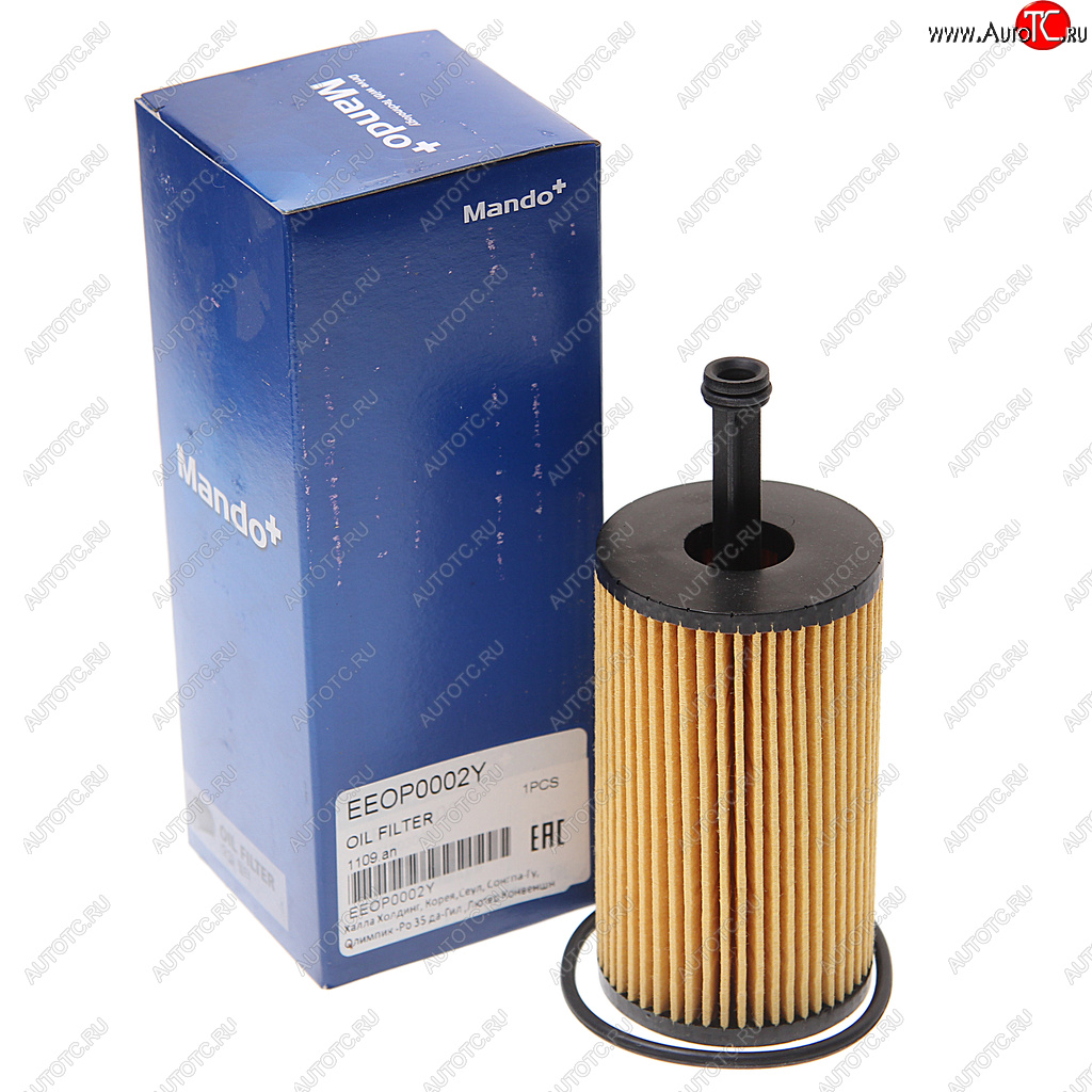 319 р. Фильтр масляный PEUGEOT 206,306,307,Partner CITROEN C2,C3 MANDO MANDO eeop0002y  с доставкой в г. Майкоп