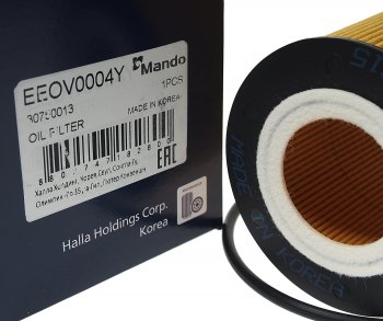 349 р. Фильтр масляный LAND ROVER Freelander (06-12) (3.2) VOLVO S80 (06-),XC70 (07-) (3.03.2) MANDO MANDO eeov0004y  с доставкой в г. Майкоп. Увеличить фотографию 2