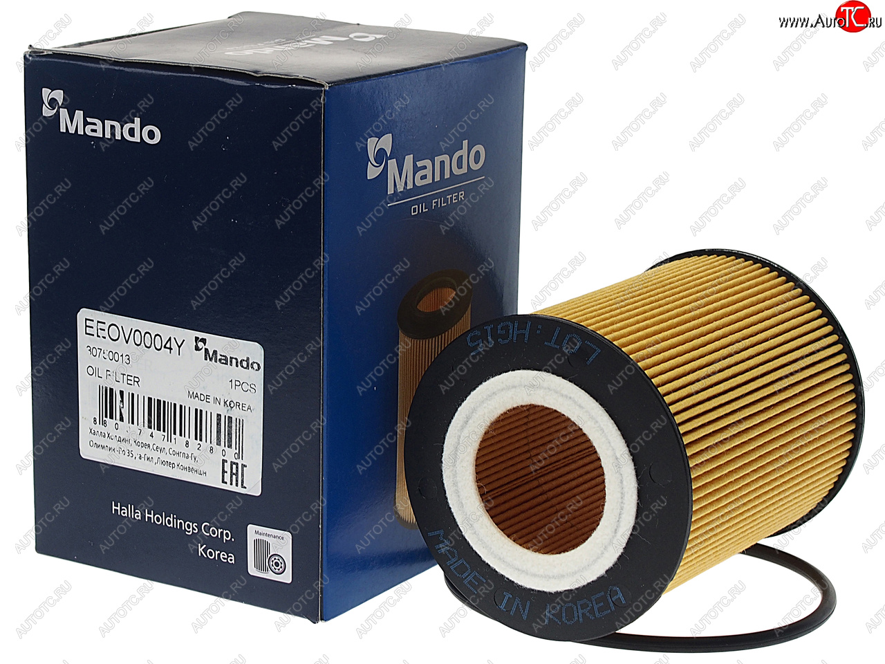 349 р. Фильтр масляный LAND ROVER Freelander (06-12) (3.2) VOLVO S80 (06-),XC70 (07-) (3.03.2) MANDO MANDO eeov0004y  с доставкой в г. Майкоп