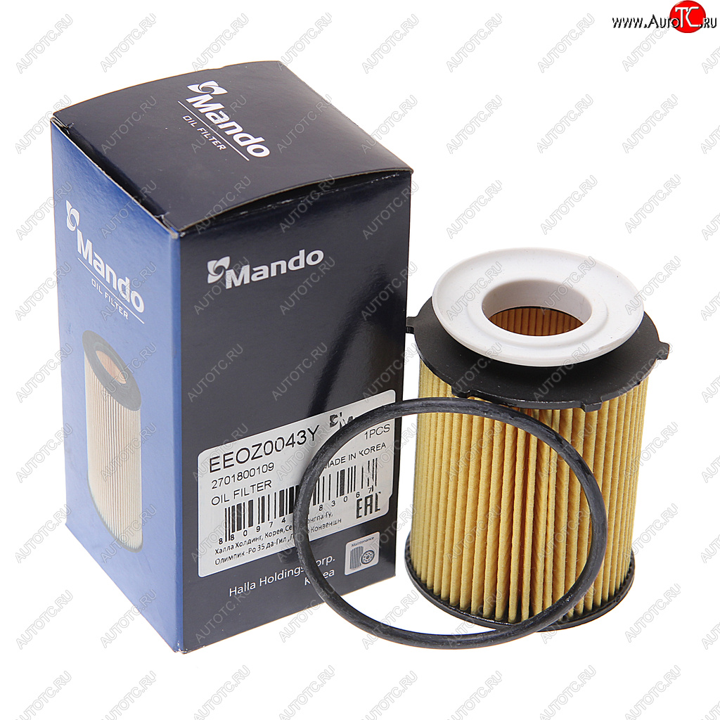 1 399 р. Фильтр масляный MERCEDES A (W176),B (W246),C (W204),CLA (C117) (M270/M274) MANDO MANDO eeoz0043y MANDO eeoz0043y  с доставкой в г. Майкоп