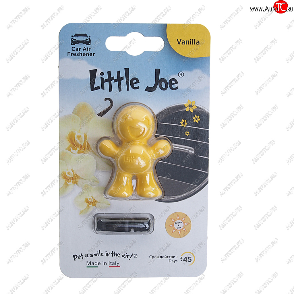 299 р. Ароматизатор на дефлектор полимерный (Ваниль) Little Joe Classic DRIVE INT DRIVE INT ef0101  с доставкой в г. Майкоп