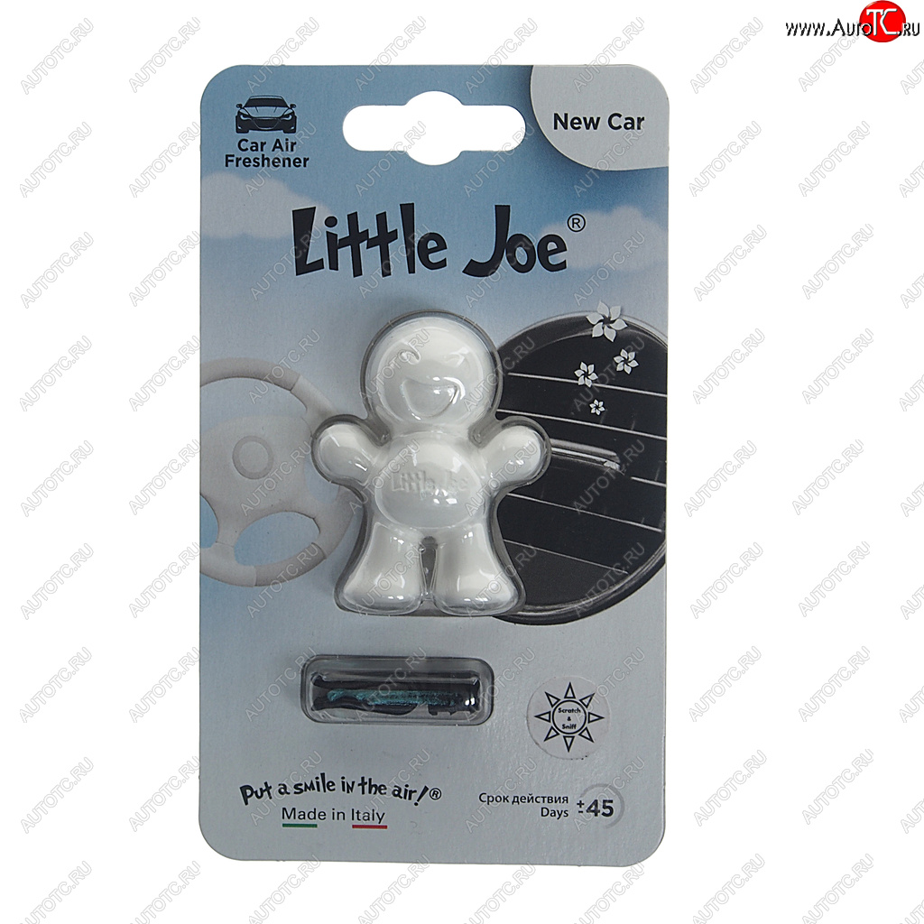257 р. Ароматизатор на дефлектор полимерный (Новая машина) Little Joe Classic DRIVE INT DRIVE INT ef0202  с доставкой в г. Майкоп