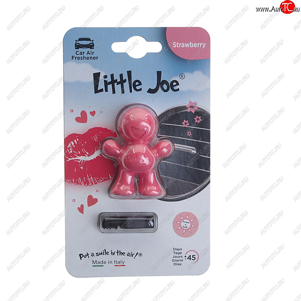 299 р. Ароматизатор на дефлектор полимерный (Клубника) Little Joe Classic DRIVE INT DRIVE INT ef1111  с доставкой в г. Майкоп