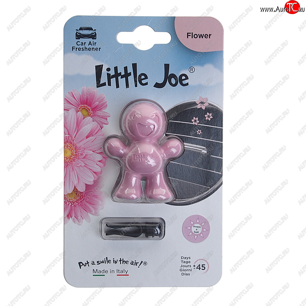 299 р. Ароматизатор на дефлектор полимерный (Цветочный) Little Joe Classic DRIVE INT DRIVE INT ef1313  с доставкой в г. Майкоп