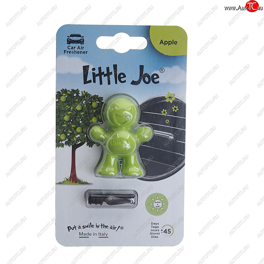 299 р. Ароматизатор на дефлектор полимерный (Яблоко) Little Joe Classic DRIVE INT DRIVE INT ef3243  с доставкой в г. Майкоп