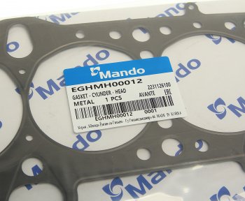 1 159 р. Прокладка головки блока HYUNDAI Accent (99-),Getz,Elantra (00-) (1.5/1.6) (M) MANDO MANDO eghmh00012 MANDO eghmh00012  с доставкой в г. Майкоп. Увеличить фотографию 2
