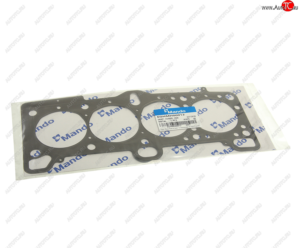 1 159 р. Прокладка головки блока HYUNDAI Accent (99-),Getz,Elantra (00-) (1.5/1.6) (M) MANDO MANDO eghmh00012 MANDO eghmh00012  с доставкой в г. Майкоп