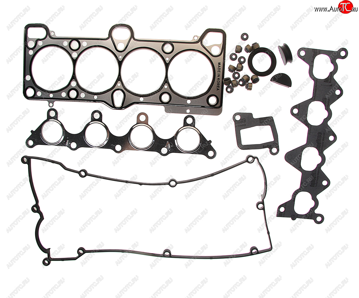 3 289 р. Прокладка двигателя HYUNDAI Accent (99-) (DOHC) комплект верхний (M) MANDO MANDO egomh00016 MANDO egomh00016  с доставкой в г. Майкоп
