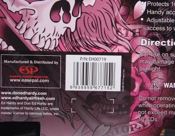 70 р. Держатель CD-дисков BEAUTIFUL GHOST на козырек (10 дисков) ED HARDY ED HARDY eh-00719 ED HARDY eh-00719  с доставкой в г. Майкоп. Увеличить фотографию 6