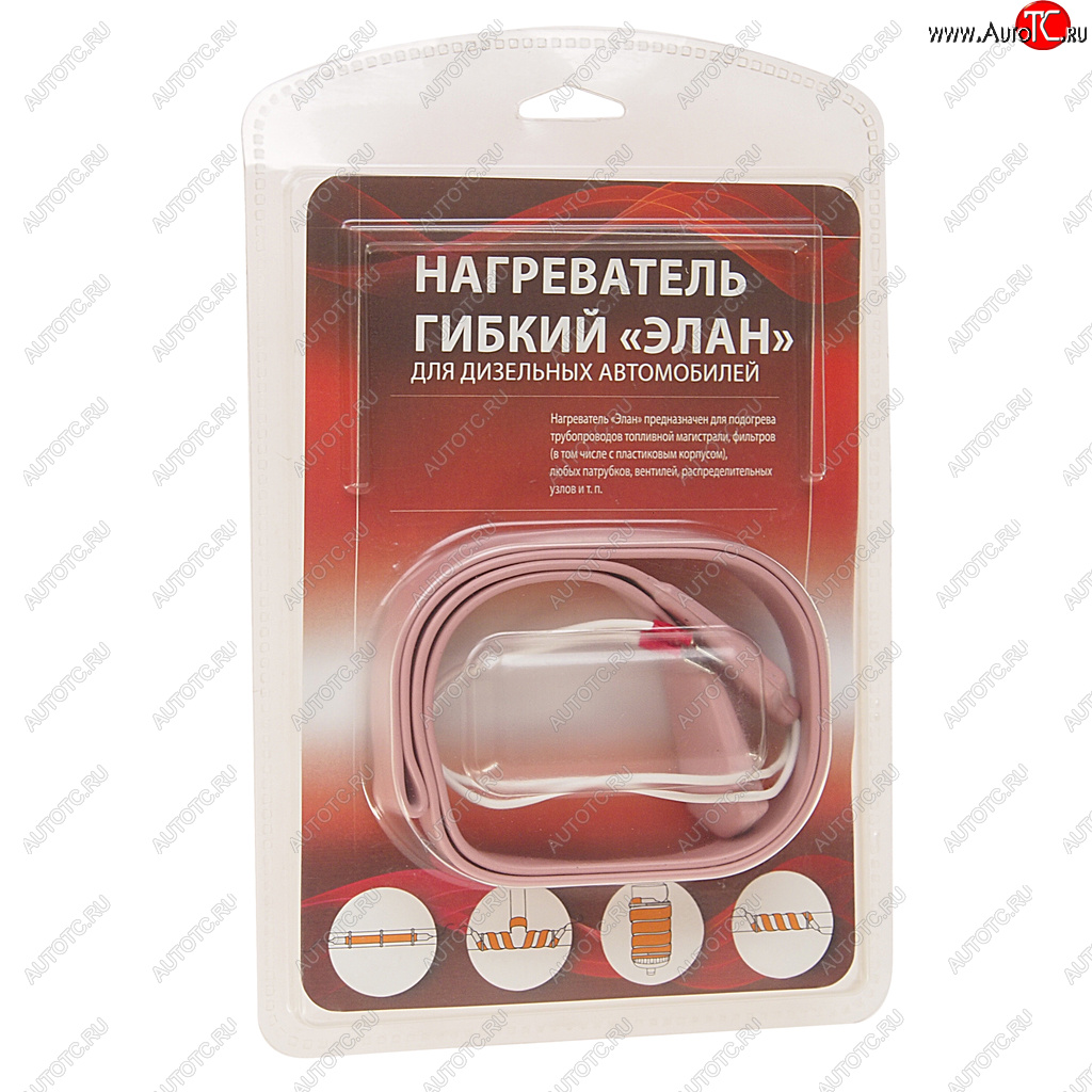 3 299 р. Подогреватель универсальный гибкий ленточный ЭЛАН 12V L=1м НОМАКОН НОМАКОН элан -1 (12)  с доставкой в г. Майкоп