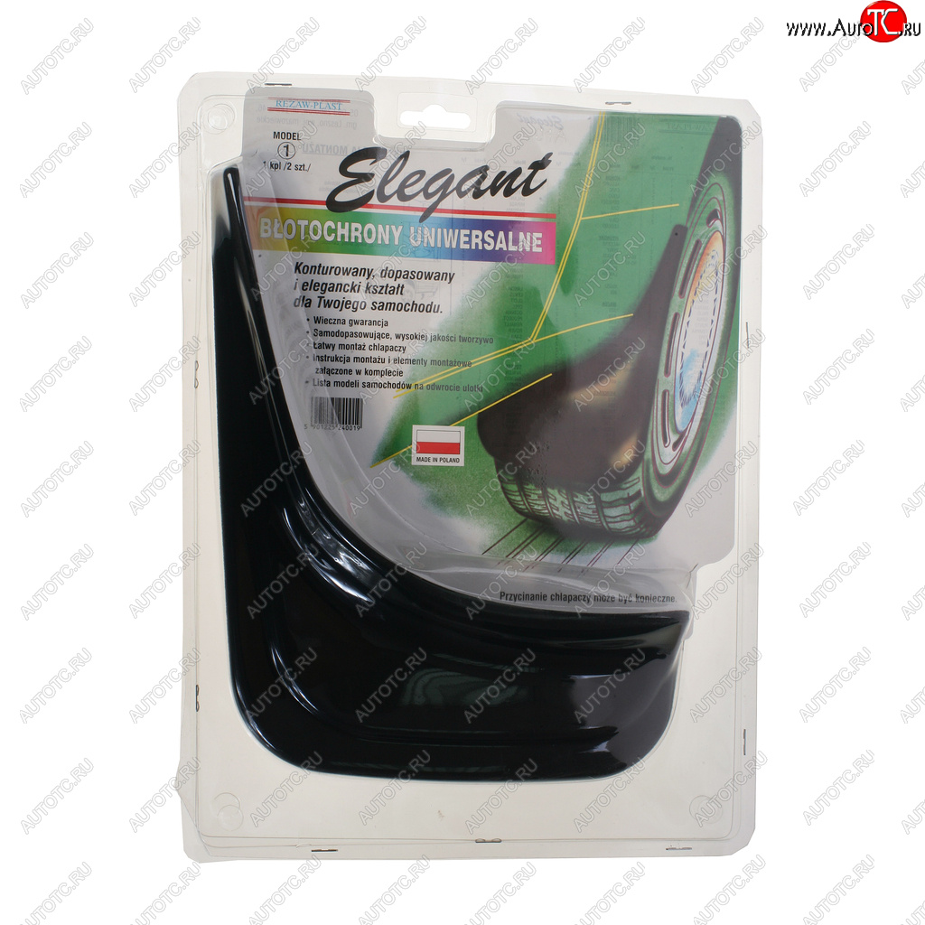 1 189 р. Брызговик универсальный передний комплект 2шт. ELEGANT ELEGANT элегант №1  с доставкой в г. Майкоп