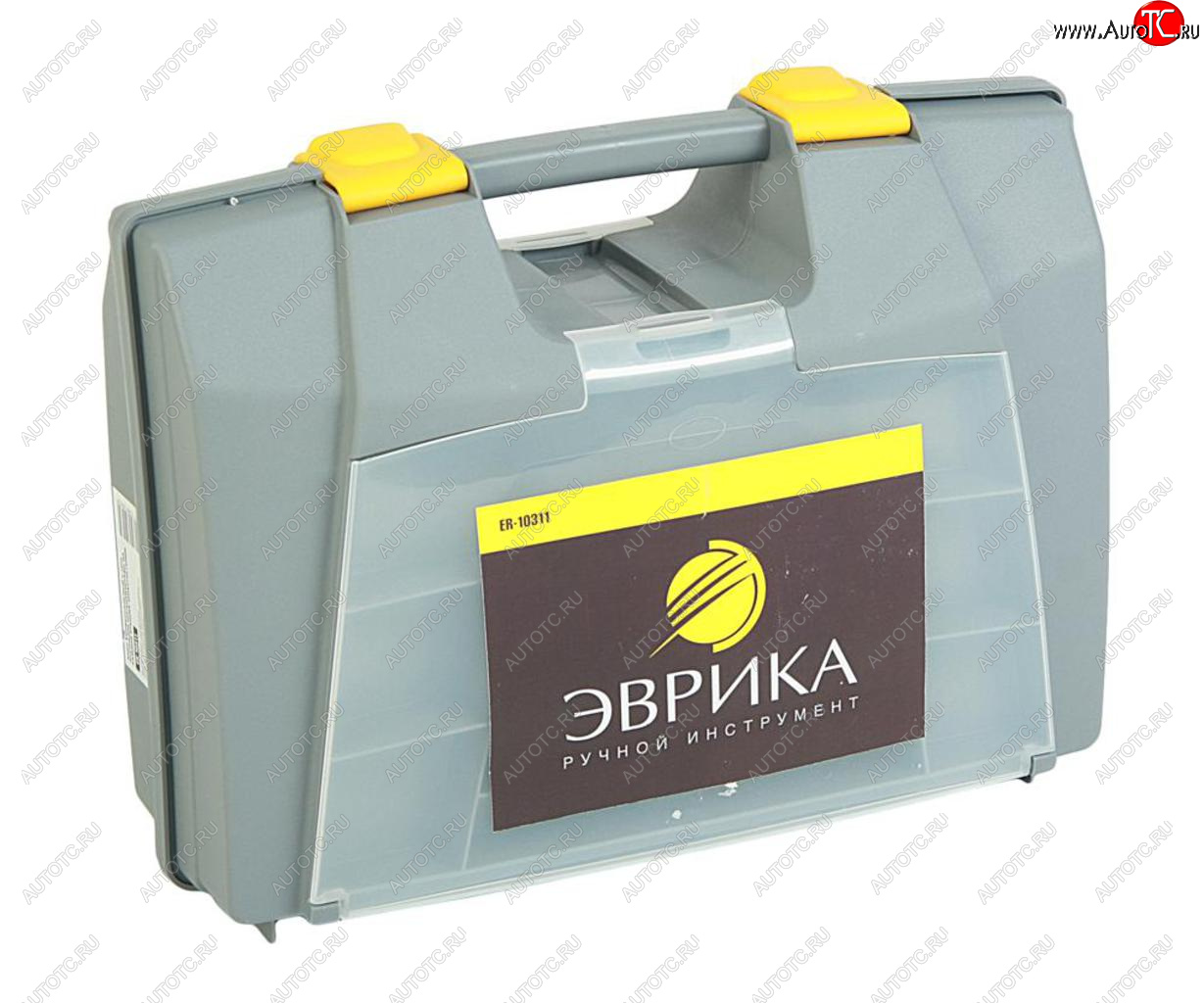 889 р. Ящик для инструмента 400х310х160мм с прозрачными органайзерами ЭВРИКА ЭВРИКА er-10311  с доставкой в г. Майкоп